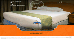 Desktop Screenshot of abricotel.fr